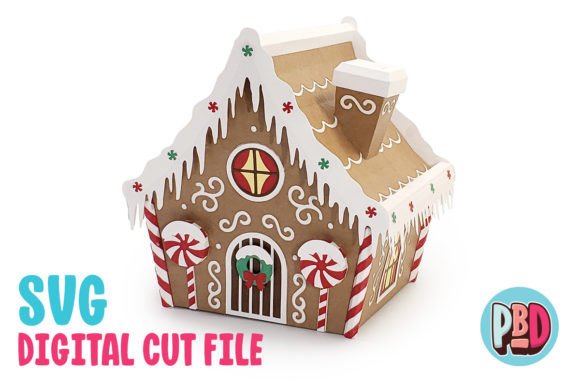 Download Gingerbread House 3D Papercraft - Gingerbread house Collection