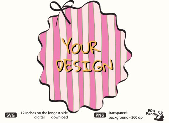 Download Christmas Coquette SVG-PNG Frame - Premium Resources