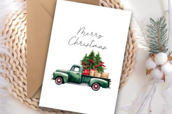 Download Merry Christmas Cards Holiday Watercolor - Cards Collection